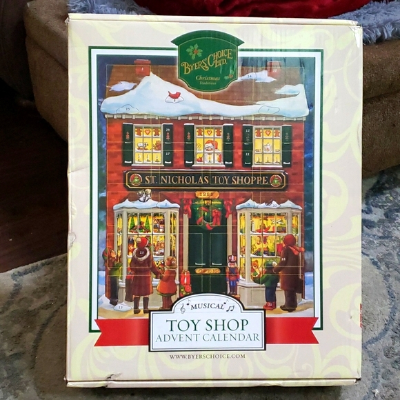 Musical Toy Shop Advent Calendar Christmas - Picture 3 of 10